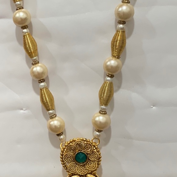 Gold Plated South Indian Temple Jewlery ! - Picture 6 of 8